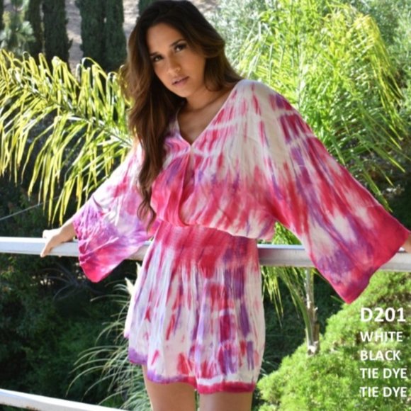 Boho Soul tie-dye dress - Picture 1 of 1